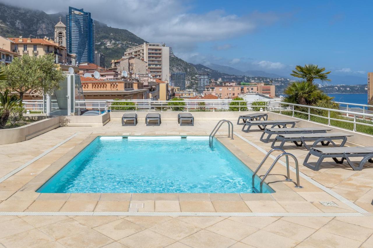 Luxury Studio Renovated 2024 With Free Parking Beausoleil Esterno foto